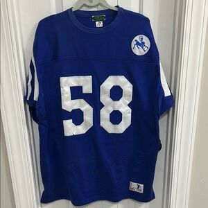 Vintage NFL 58 Throwback Baltimore Colts Stall & Dean Jersey XL